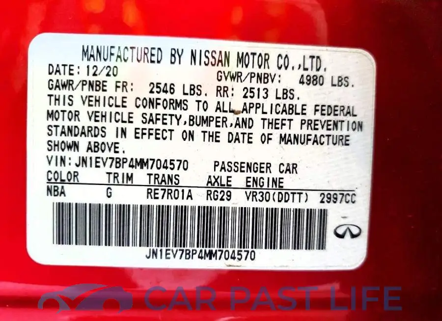 JN1EV7BP4MM704570# 12