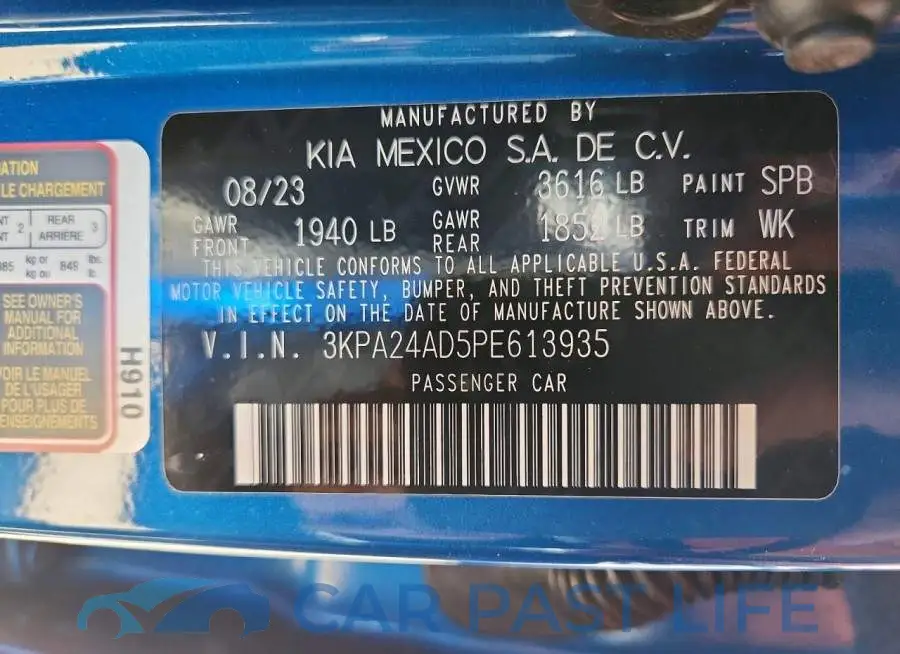 3KPA24AD5PE613935# 12