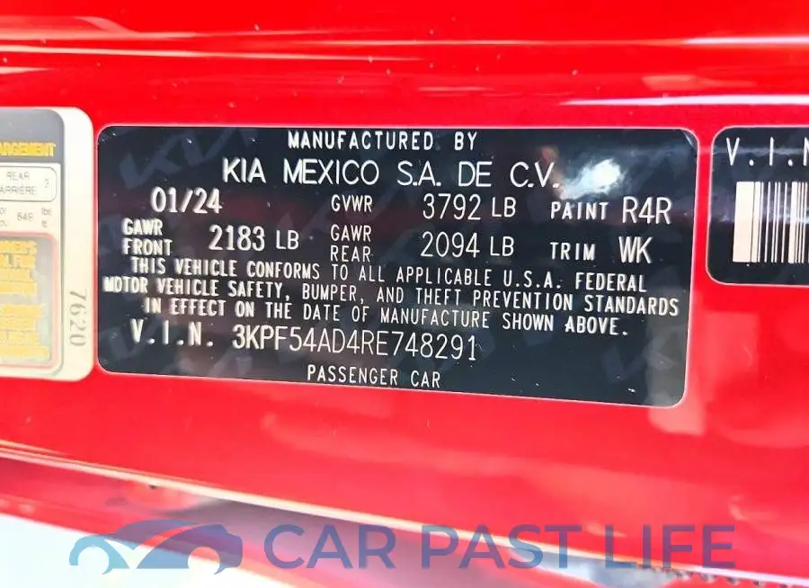 3KPF54AD4RE748291# 12