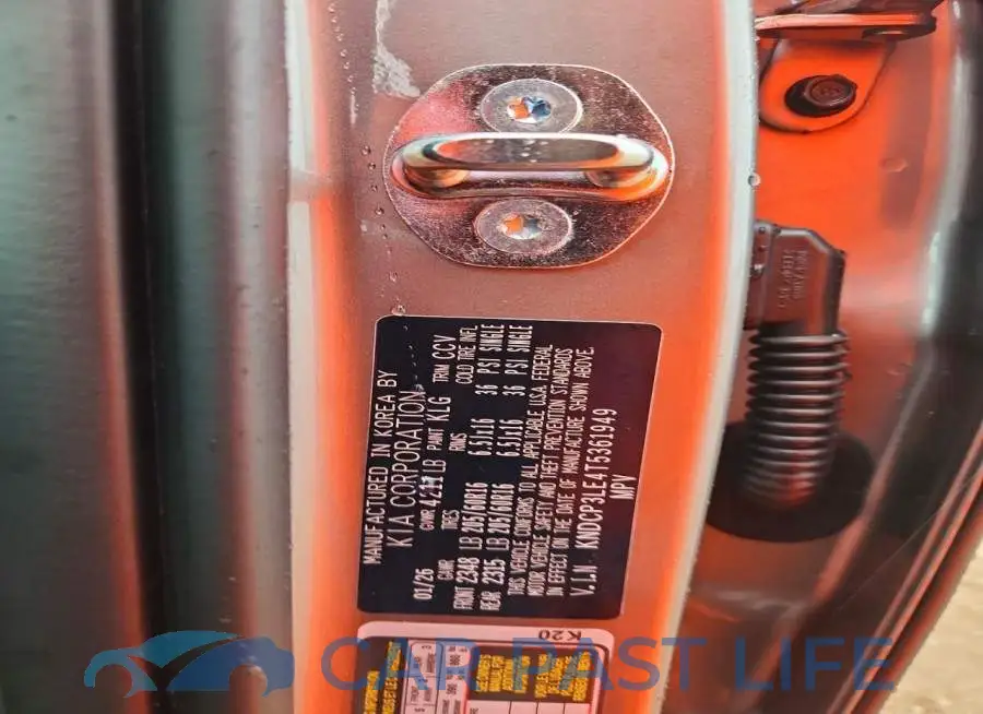 KNDCP3LE4T5361949# 14