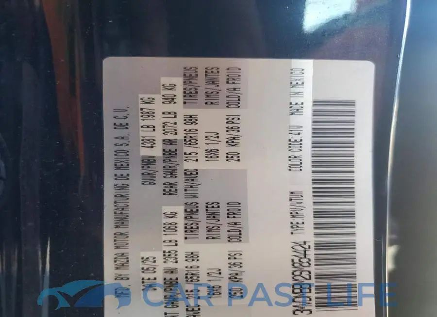 3MVDMBBM2SM854424# 12