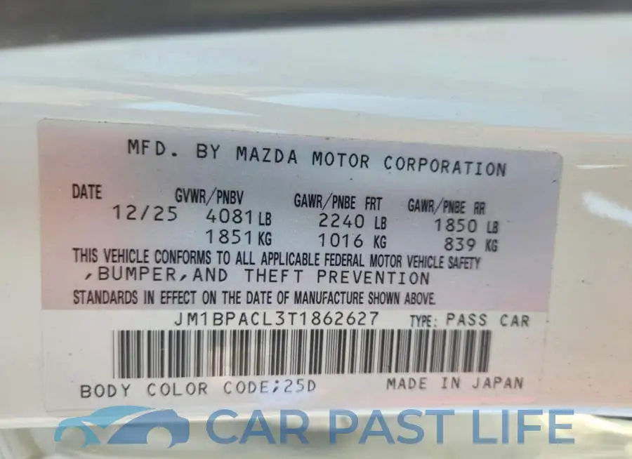 JM1BPACL3T1862627# 12
