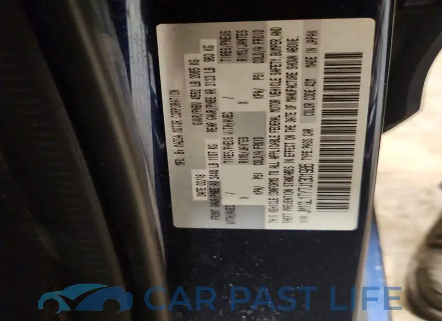 JM1GL1TY7J1301986# 12