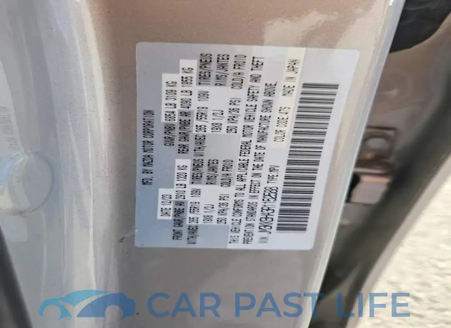 JM3KKBHA3R1152588# 13