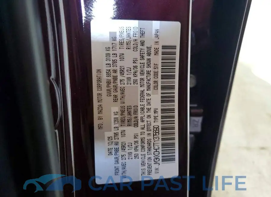 JM3KKDHC7T1375690# 14