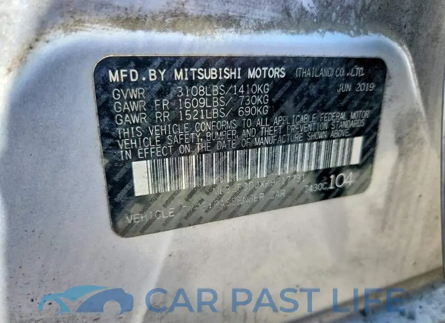 ML32F3FJXKHF17731# 12
