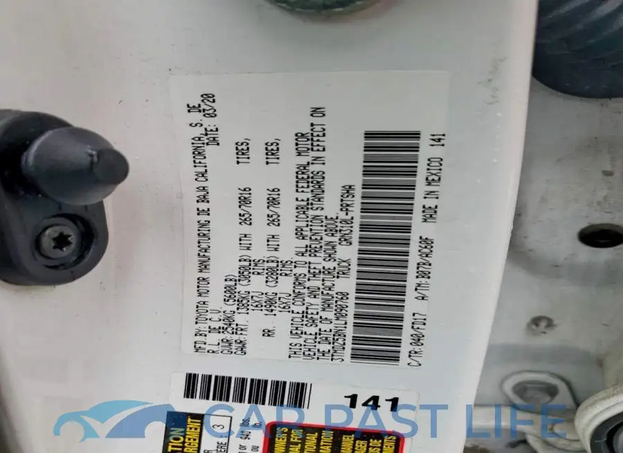 3TMDZ5BN1LM090760# 12