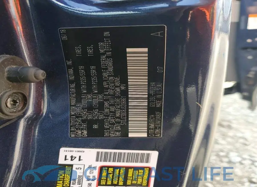5TDJZ3DC8JS206861# 13