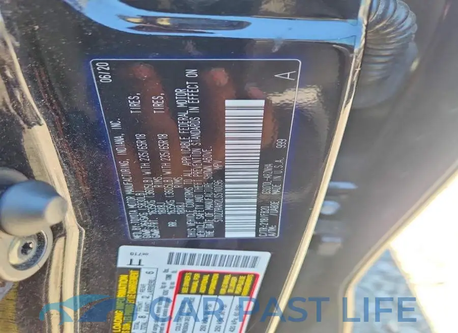 5TDZZRAH2LS510096# 12