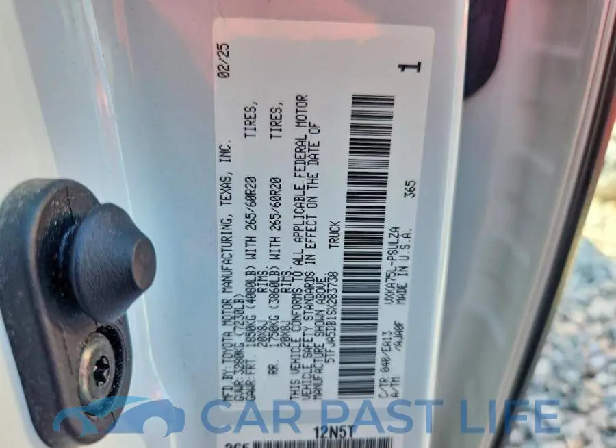 5TFJA5DB1SX283738# 12