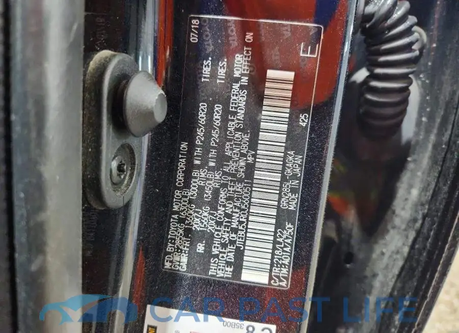 JTEBU5JR0J5600511# 13