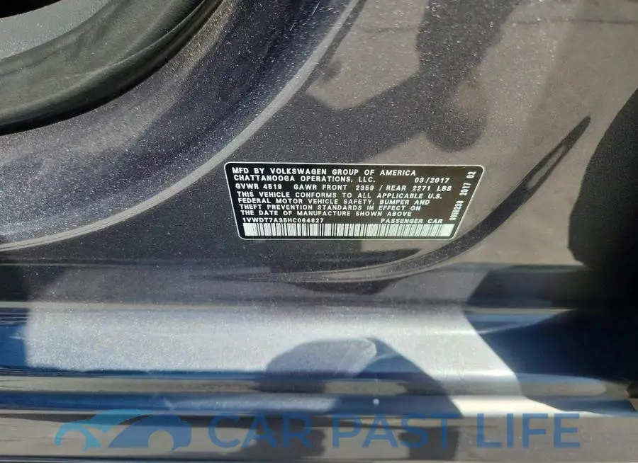 1VWDT7A35HC064827# 12
