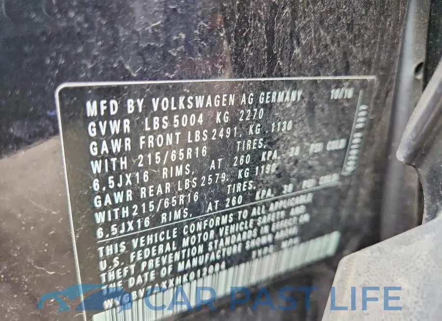 WVGBV7AXXHK012084# 14