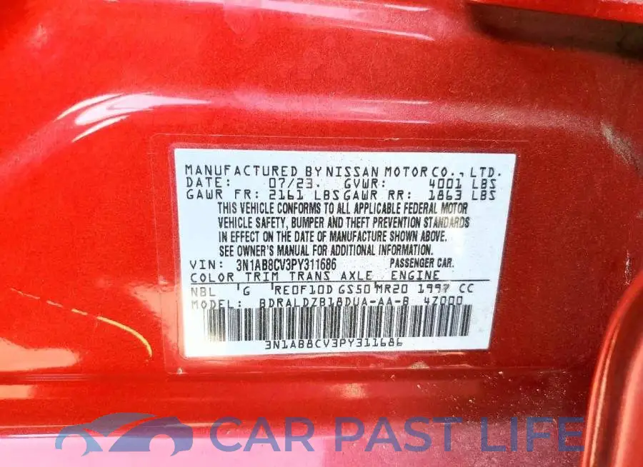 3N1AB8CV3PY311686# 13