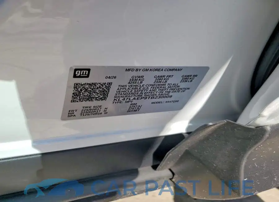 KL47LAEP9TB230009# 14