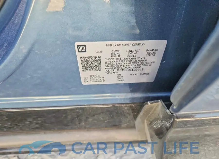 KL47LBEP5SB199443# 13