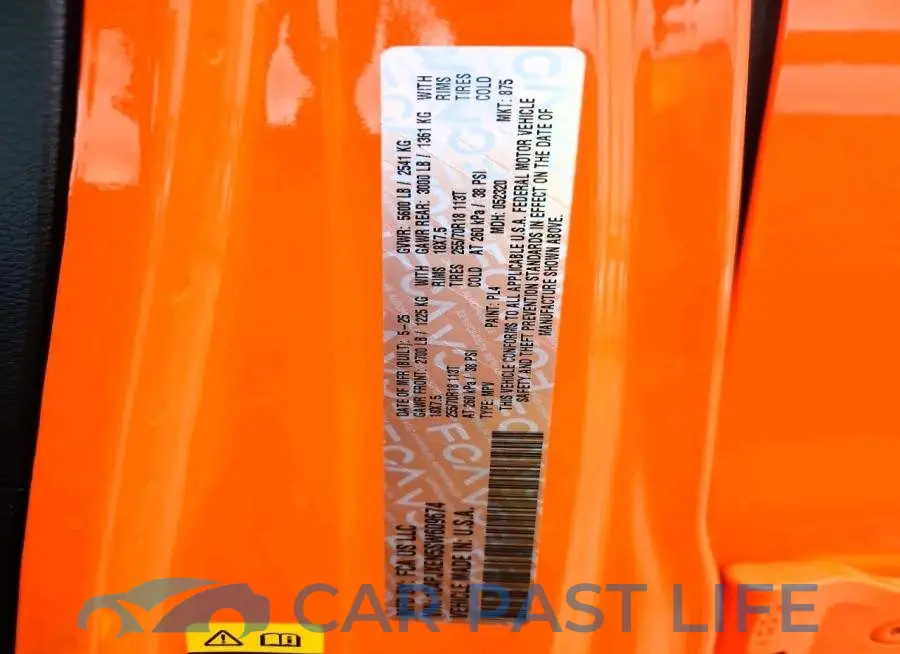 1C4PJXEN5SW609674# 13
