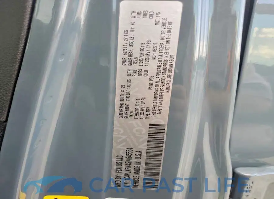 1C4PJXFN4SW645564# 12