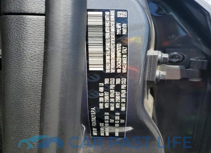 ZACNJDB18NPN78703# 12