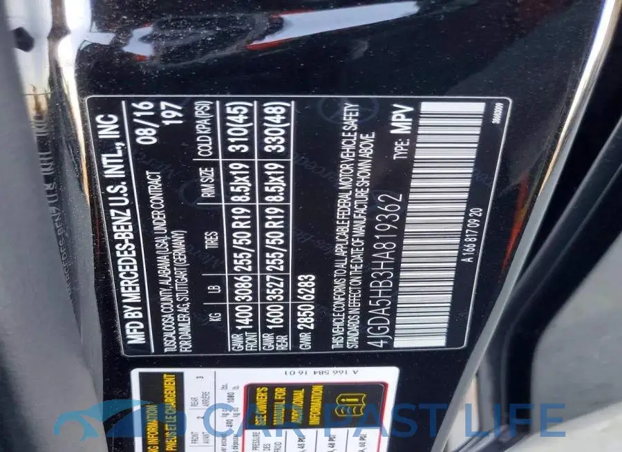 4JGDA5HB3HA819362# 13