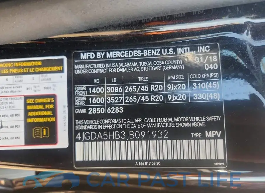 4JGDA5HB3JB091932# 13
