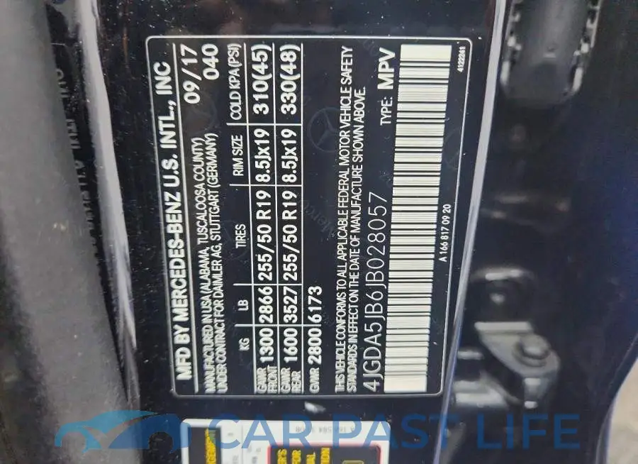 4JGDA5JB6JB028057# 13