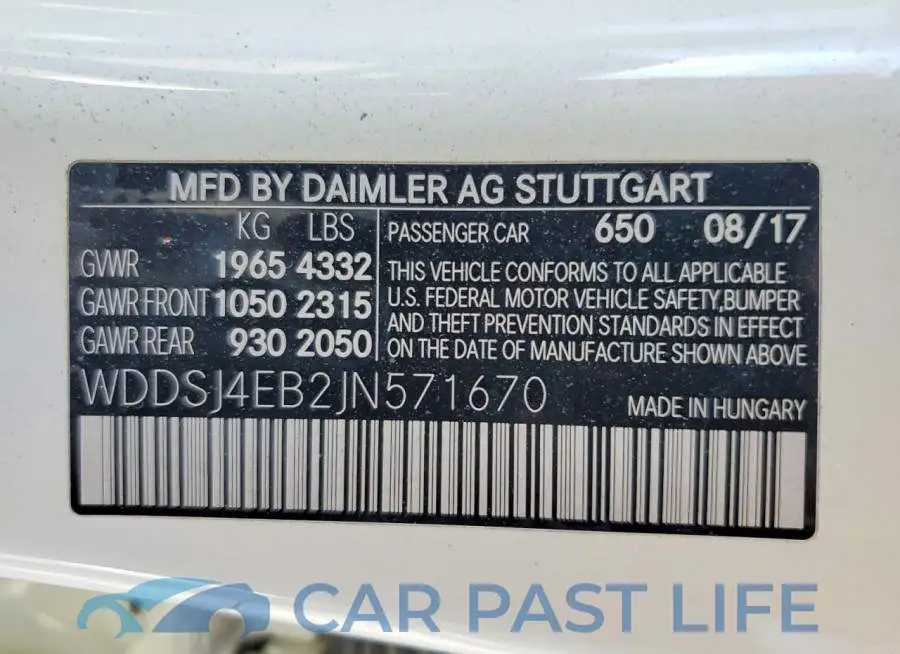 WDDSJ4EB2JN571670# 13