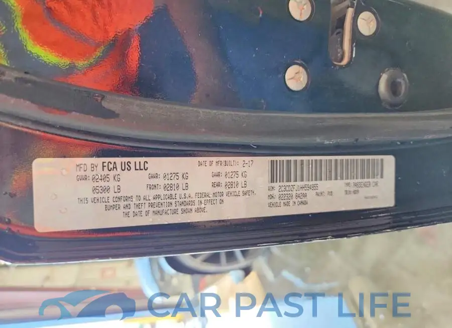 2C3CDZFJ1HH594955# 12