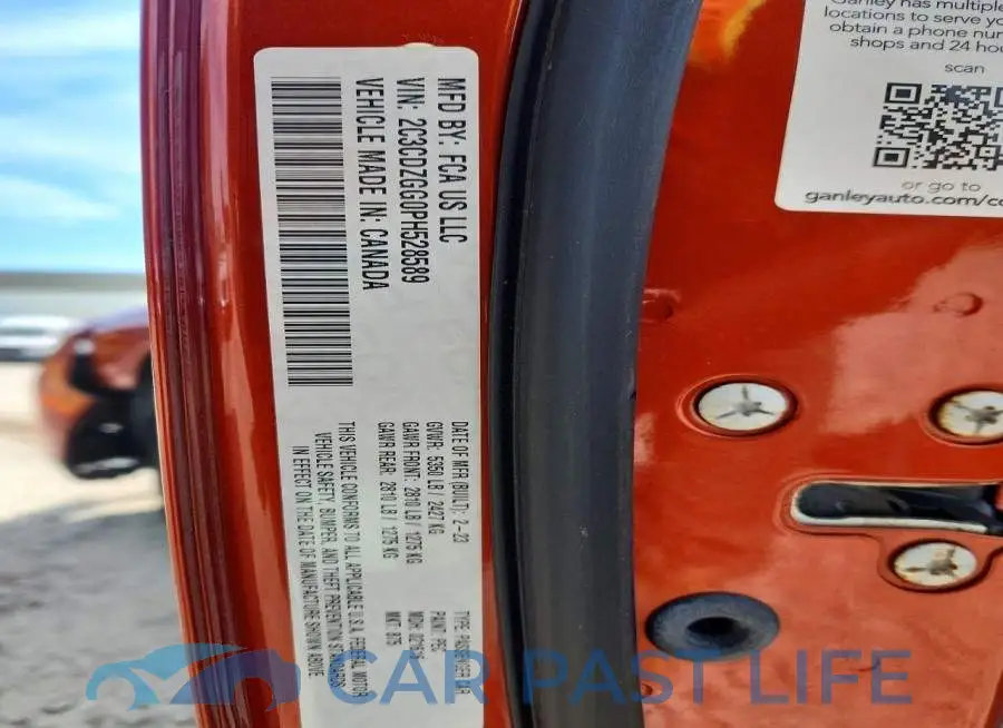 2C3CDZGG0PH528589# 12