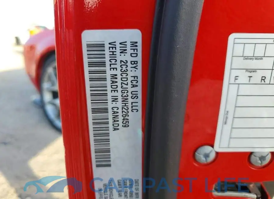 2C3CDZJG3NH226459# 13