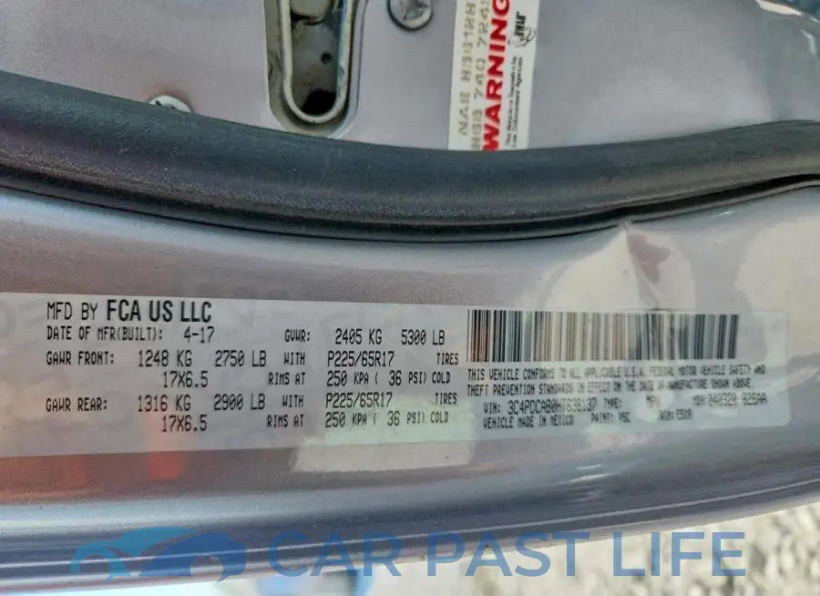 3C4PDCAB0HT638137# 13