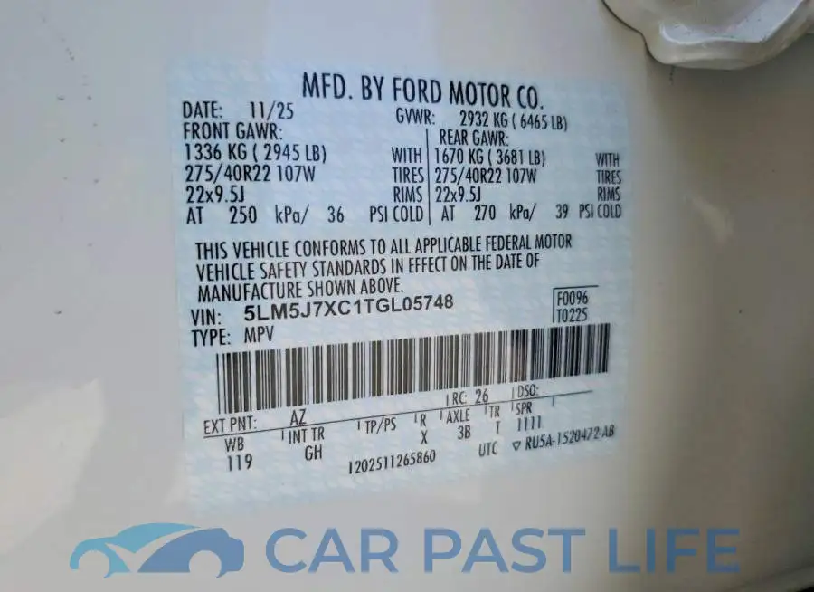 5LM5J7XC1TGL05748# 14