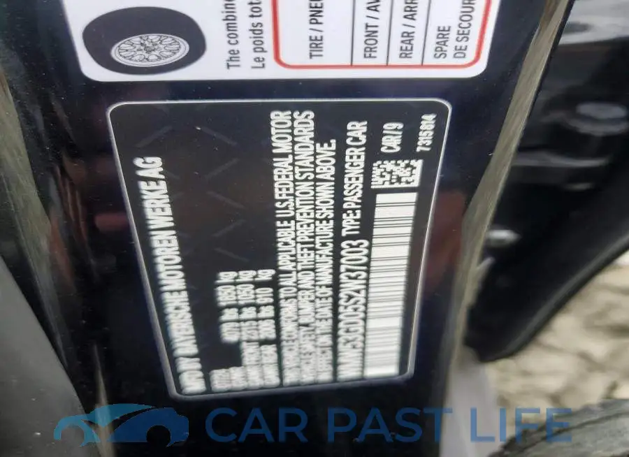 WMW53GD05S2W37003# 13
