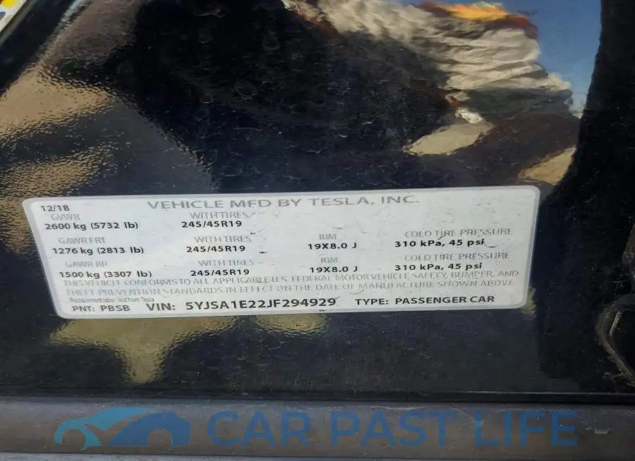 5YJSA1E22JF294929# 12