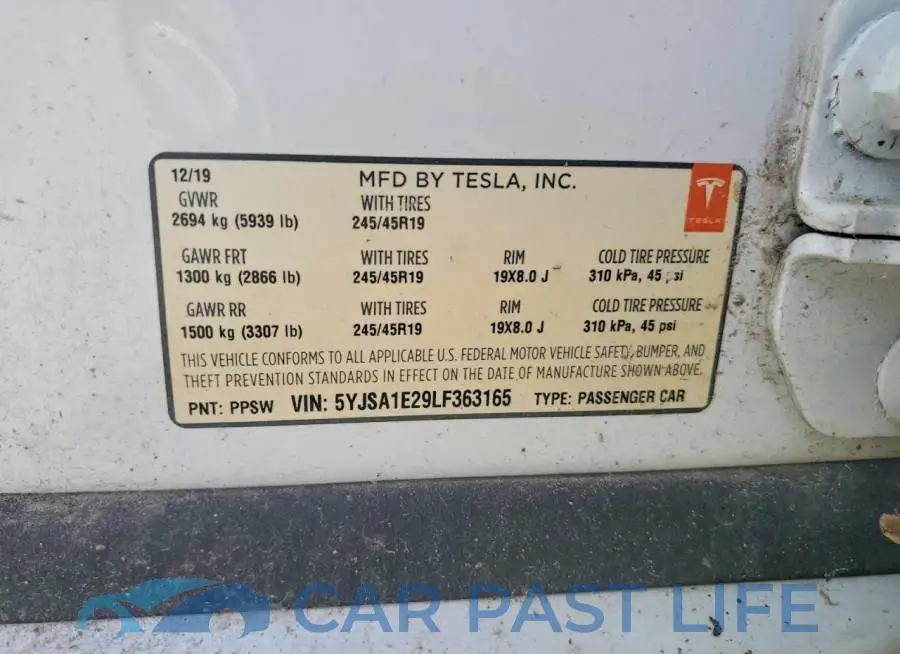5YJSA1E29LF363165# 12