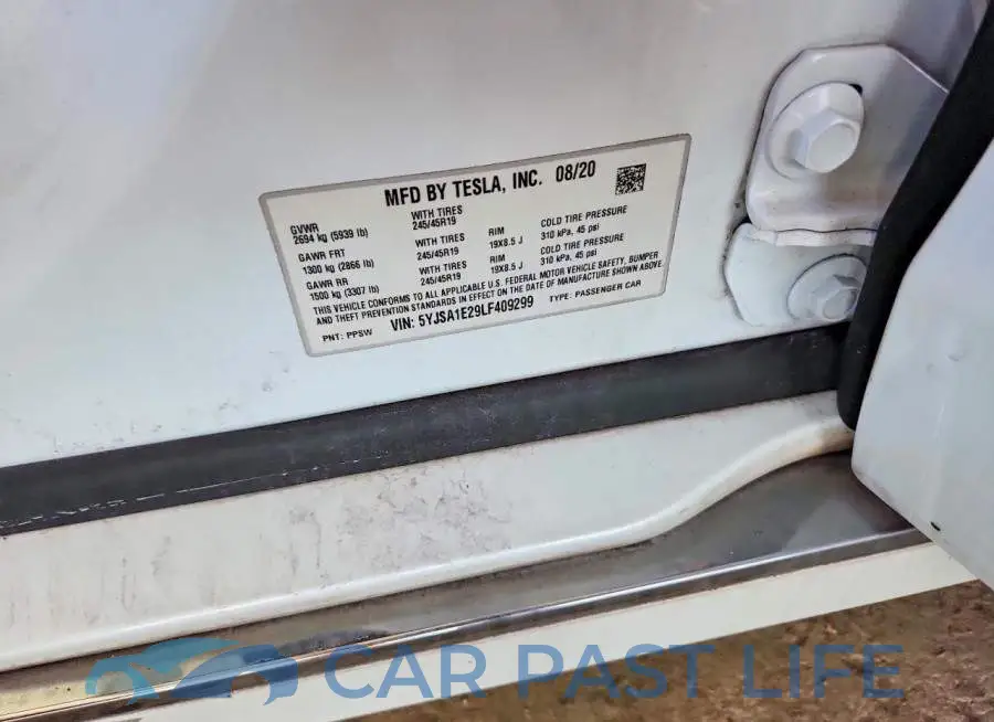 5YJSA1E29LF409299# 13