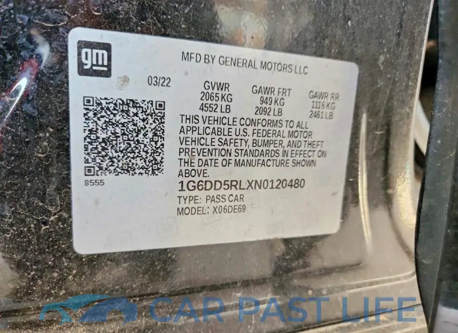 1G6DD5RLXN0120480# 13