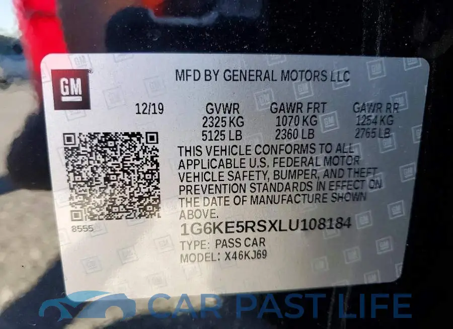 1G6KE5RSXLU108184# 12