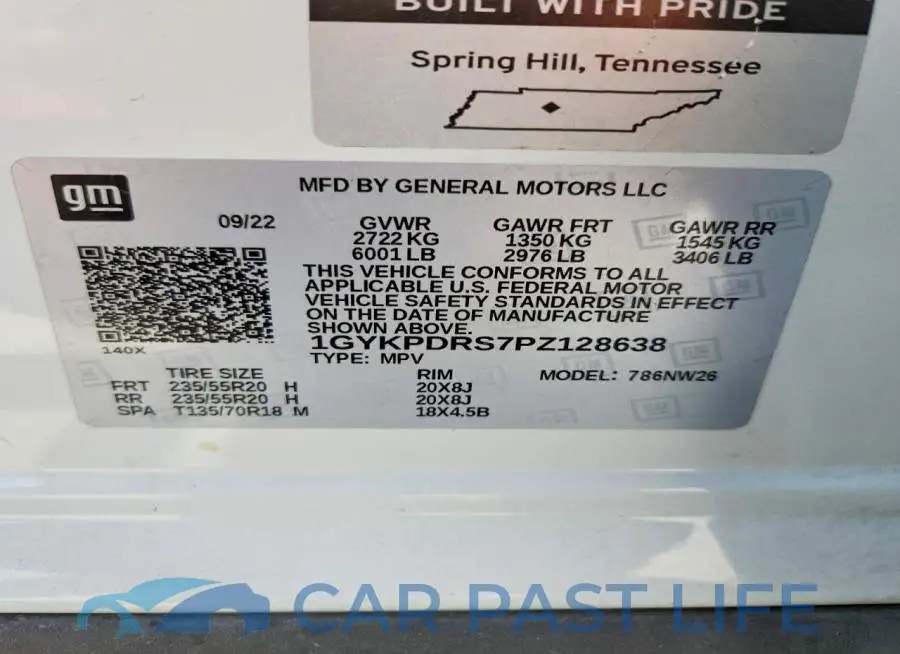 1GYKPDRS7PZ128638# 13
