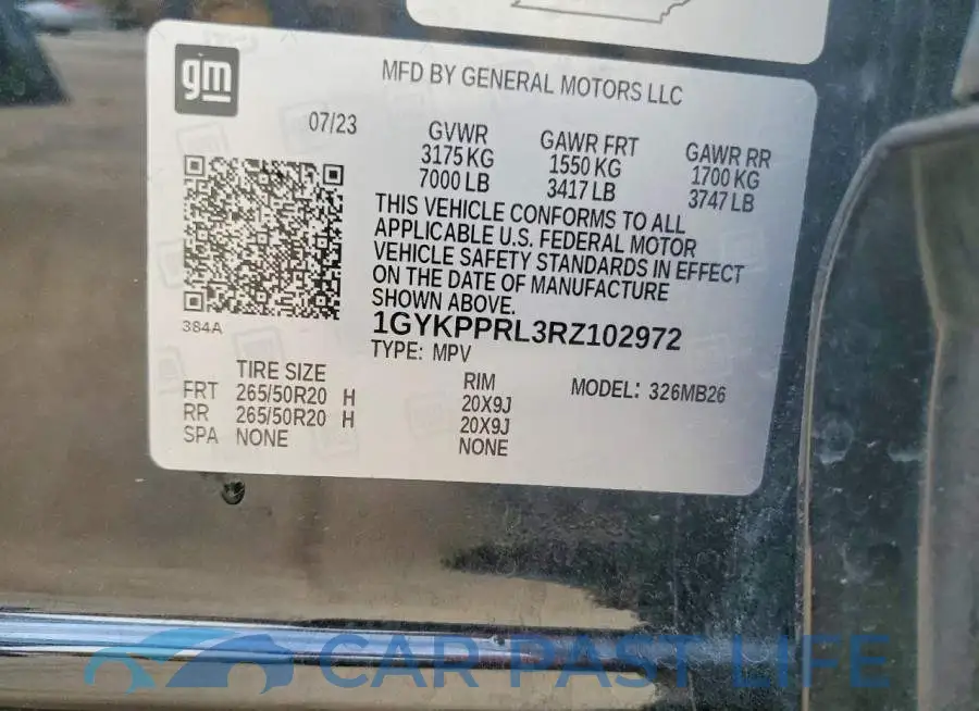 1GYKPPRL3RZ102972# 12