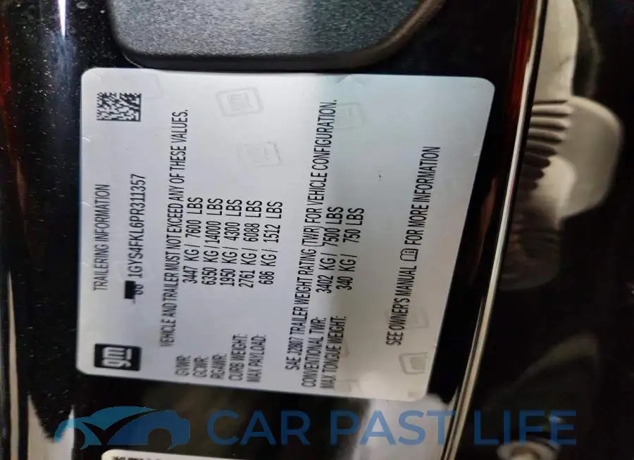 1GYS4FKL6PR311357# 14