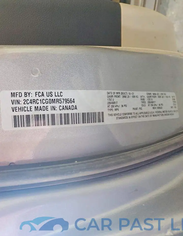 2C4RC1CG0MR579564# 13