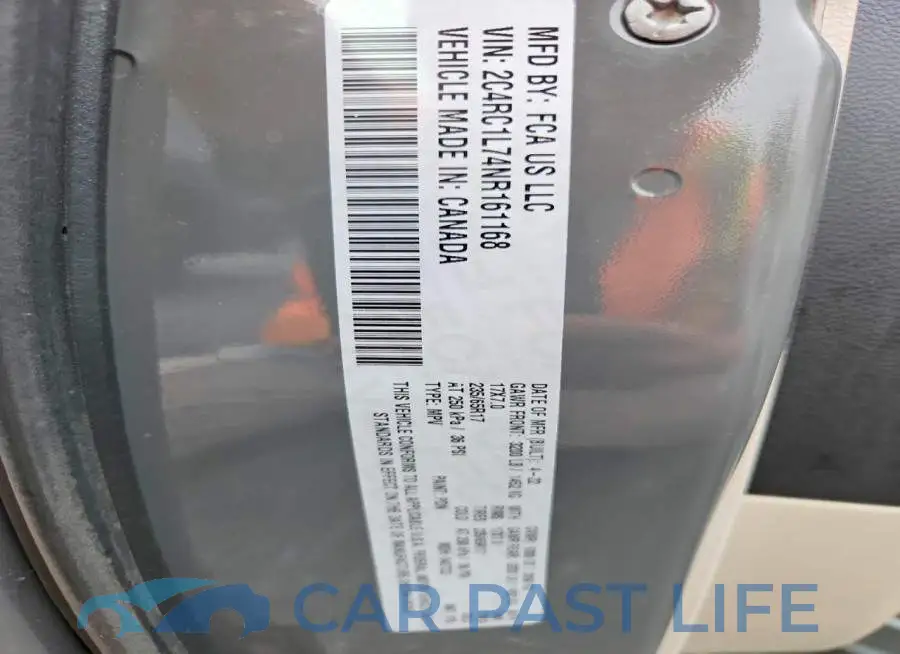 2C4RC1L74NR161168# 13