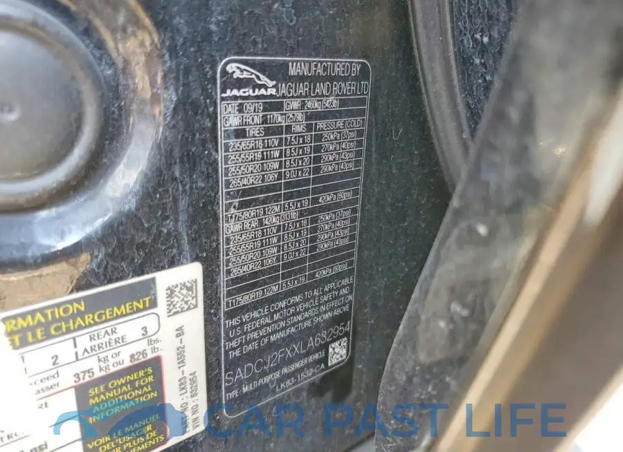 SADCJ2FXXLA632954# 14