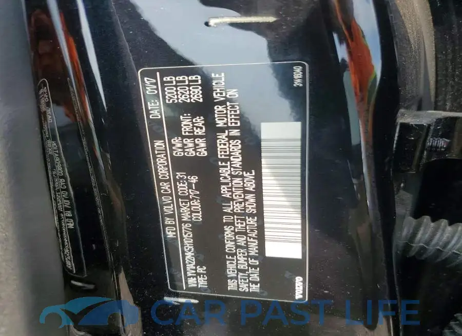 YV1A22MK5H1015776# 12