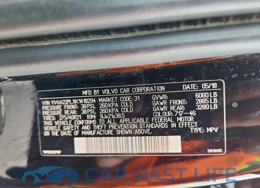 YV4A22PLXK1418294# 13