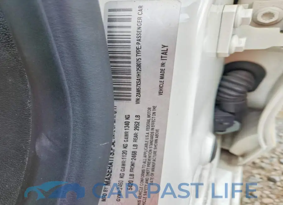 ZAM57XSA1H1258075# 13
