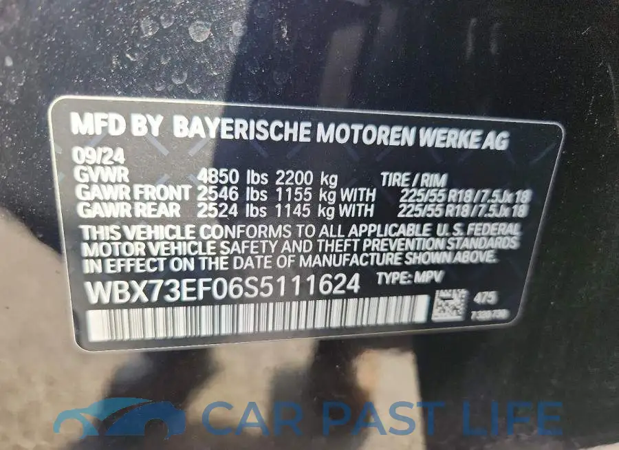 WBX73EF06S5111624# 14