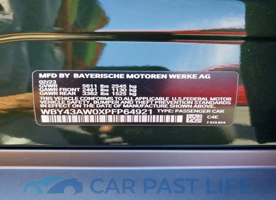 WBY43AW0XPFP64921# 13