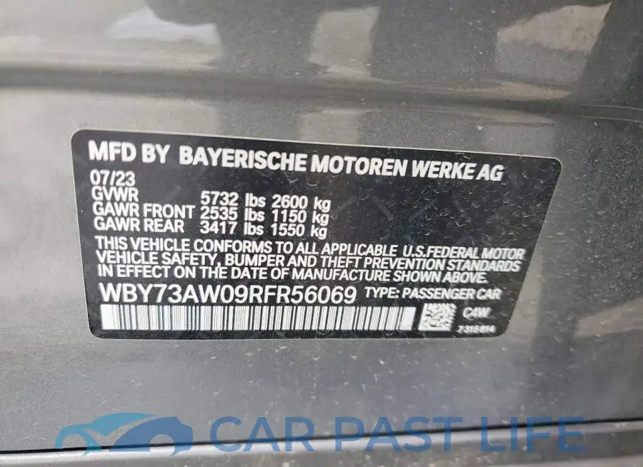 WBY73AW09RFR56069# 13